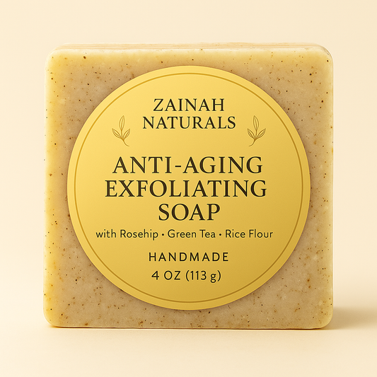 ANTI_AGING, ACNE, DARK SPOTS SOAP $ EXFOLIATING GLOVES