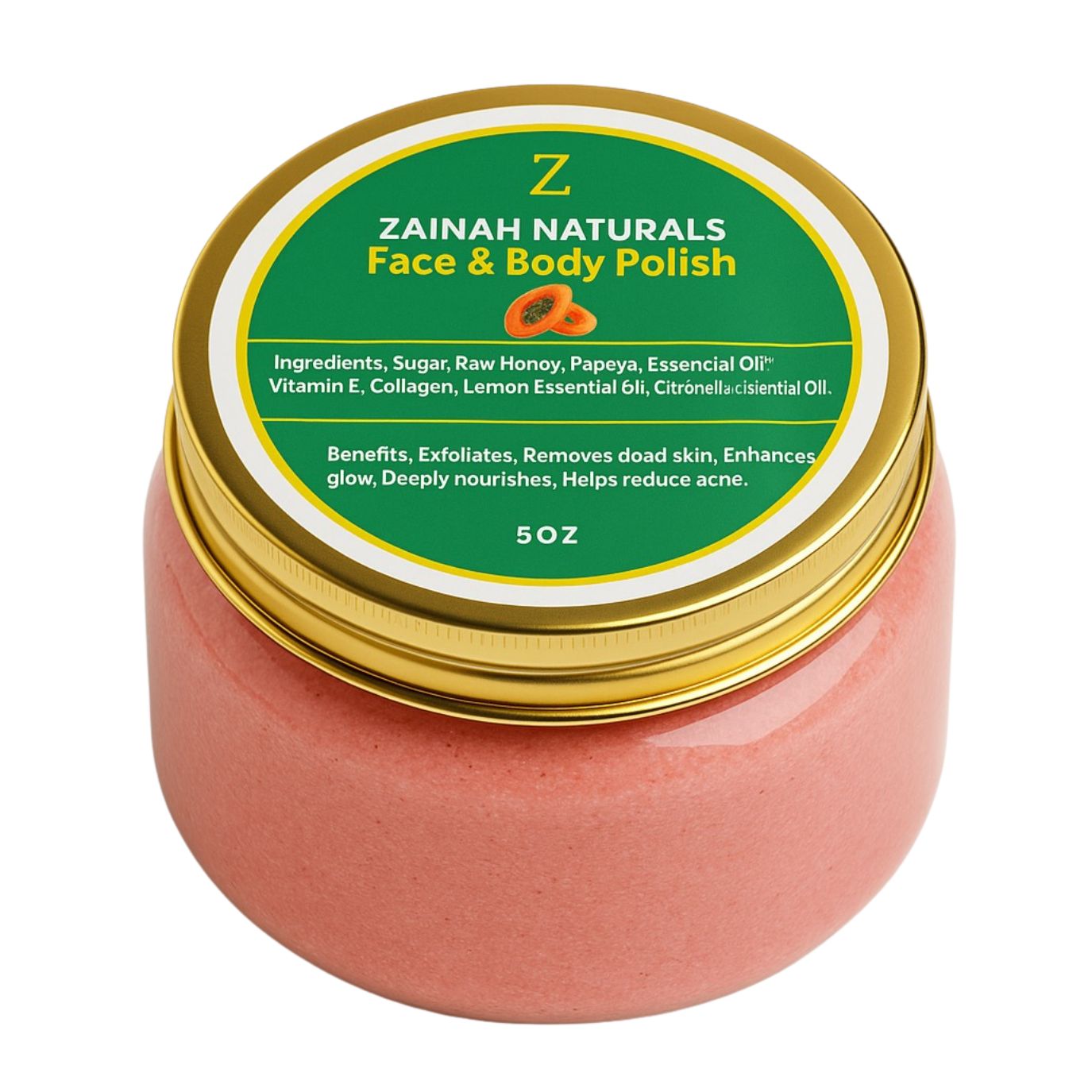 Zainah naturals face & body polish