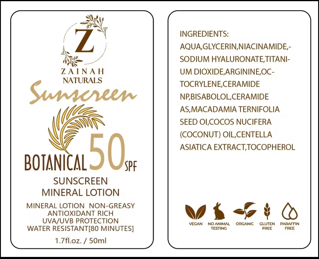 Glow sunscreen