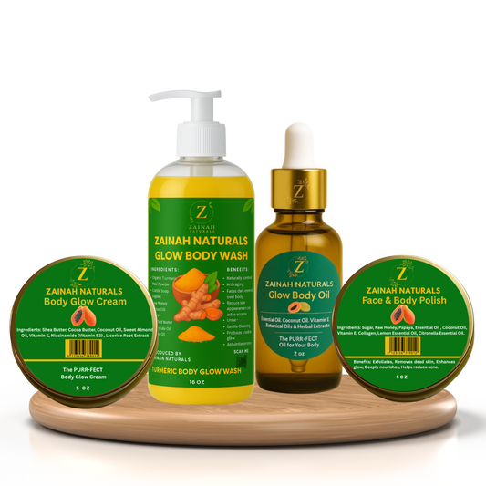 Ab Zainah naturals Body glow set!!!