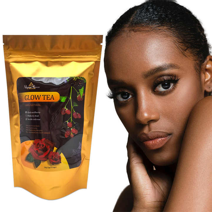 Skin Beauty Glow Tea Natural Herbal Anti Aging Lightening Tea comb 4 in 1
