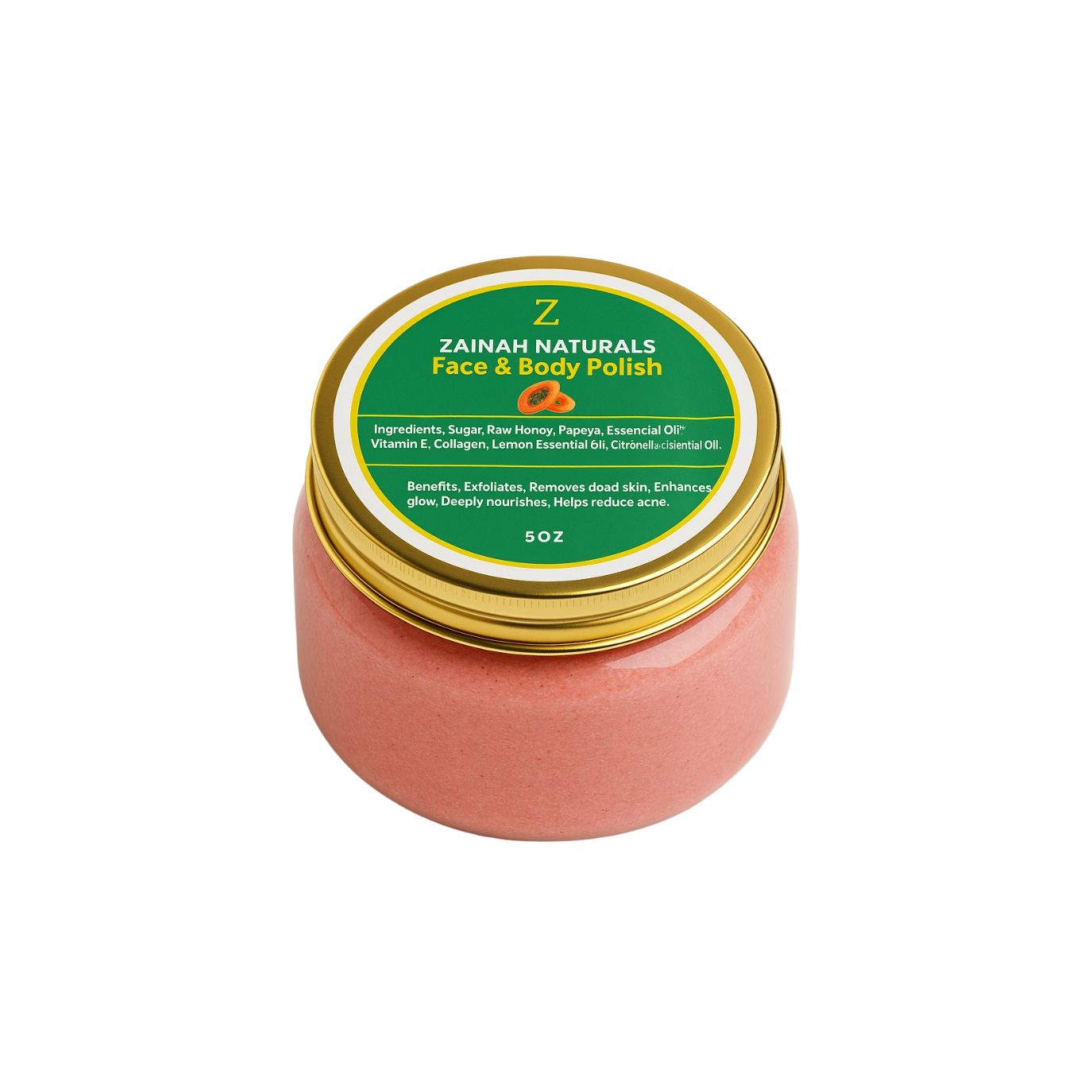 Zainah naturals face & body polish