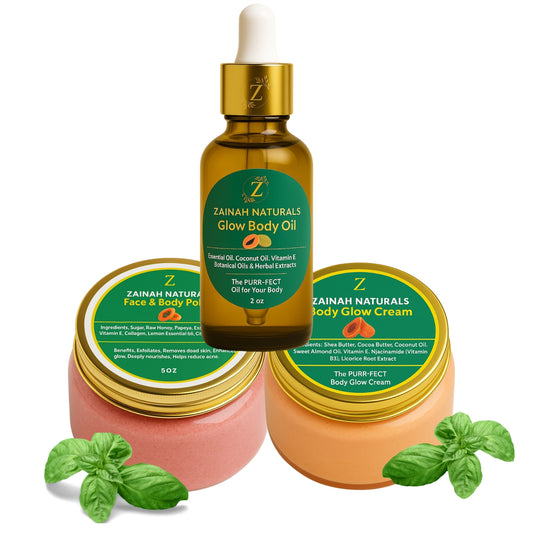 Ab Zainah naturals Body glow set!!!