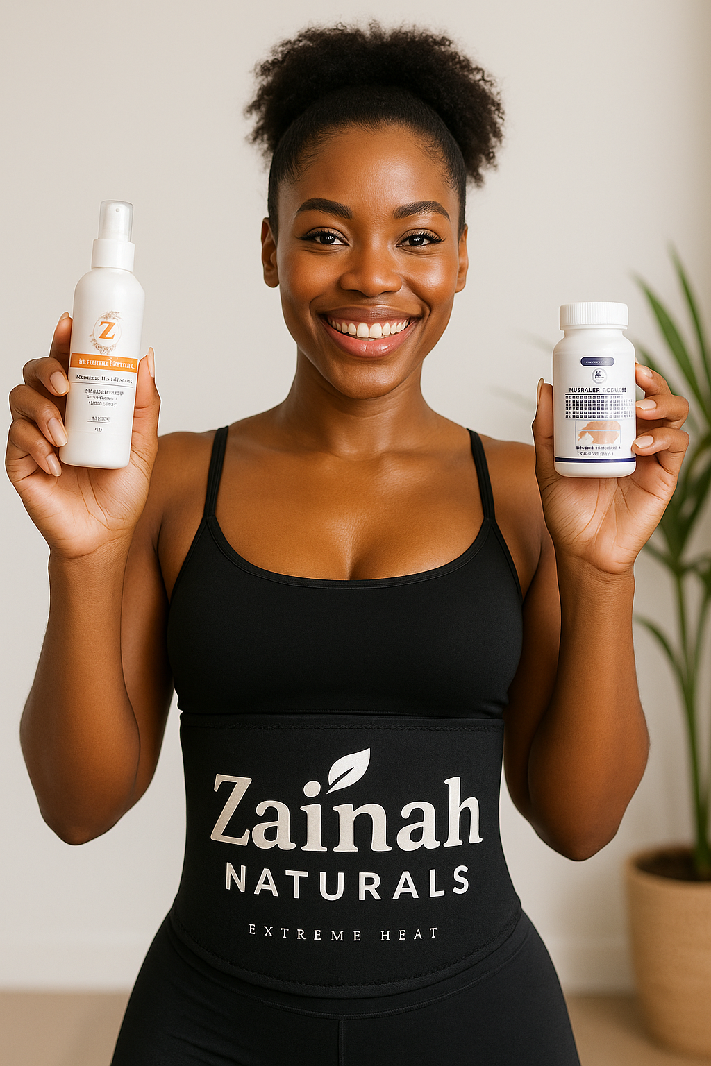 Zainahnaturals Slimming Combo 3 in 1 belt,cream,capsules