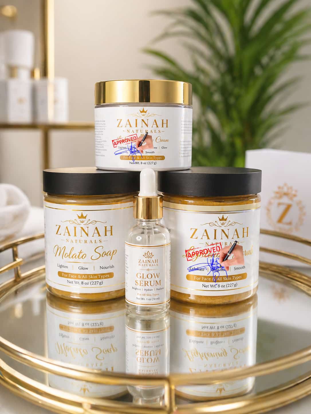 Zainah naturals Lightening set