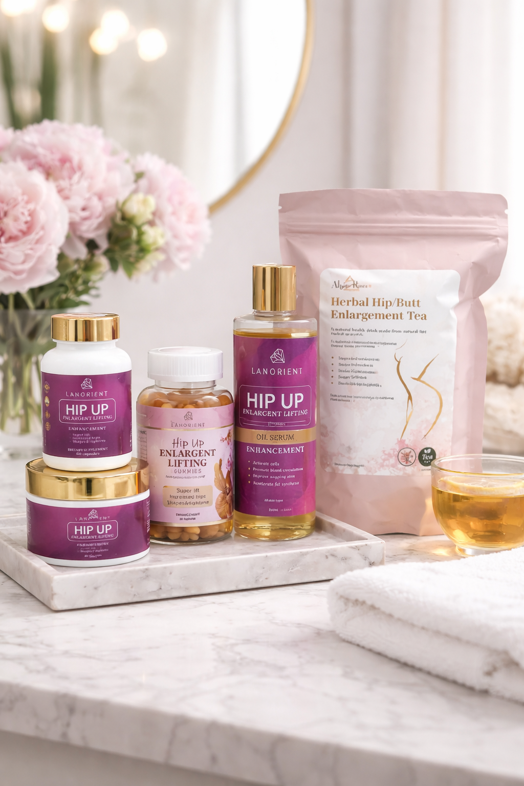 Booty and hip enlargement